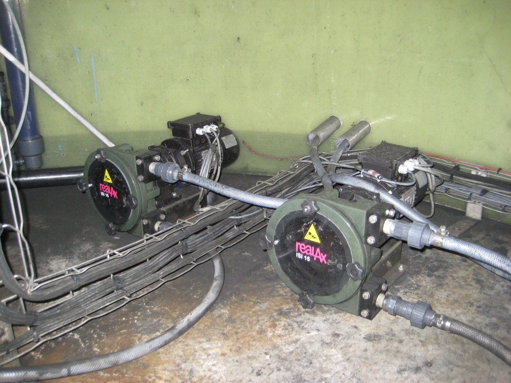realax pumping lime milk